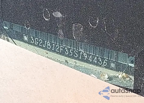 2005 Pontiac Sunfire from USA, damaged, VIN 3G2JB12F35S194436